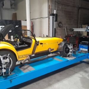 Géométrie Caterham | Réglage châssis | Evolution 7